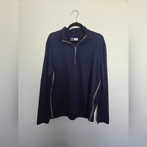 Callaway Navy Quarter-Zip Pullover - Picture 1 of 7